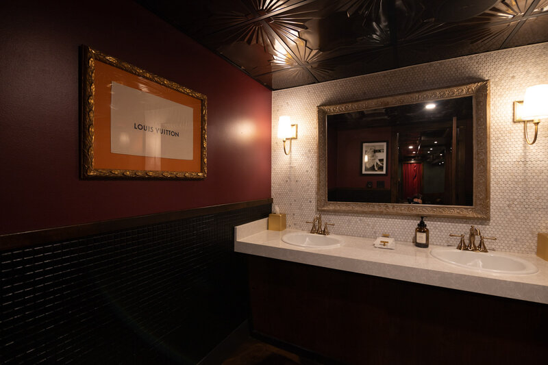 bathroom design for Hi-Lo restaurant renovation
