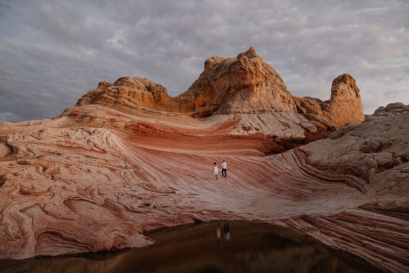 White Pocket Adventure Elopement in Utah