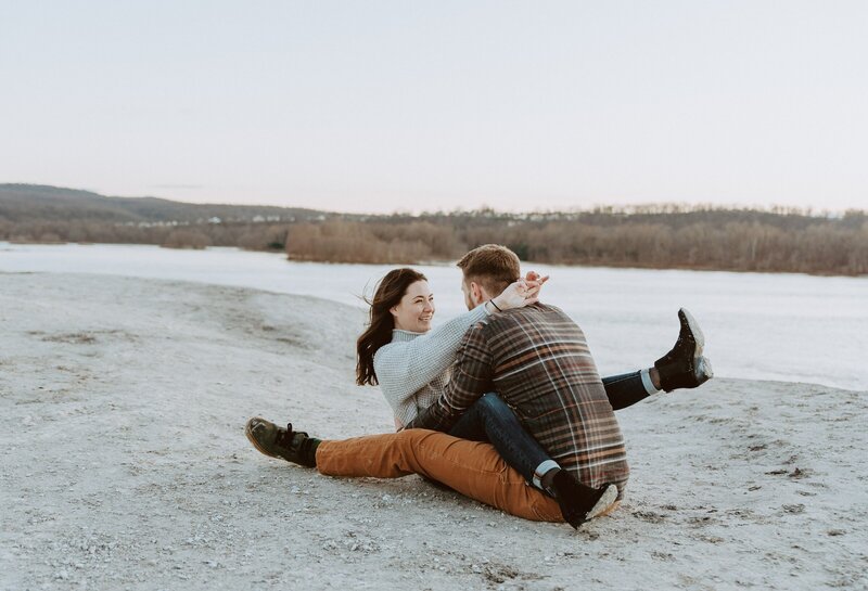 white cliffs of conoy engagement session