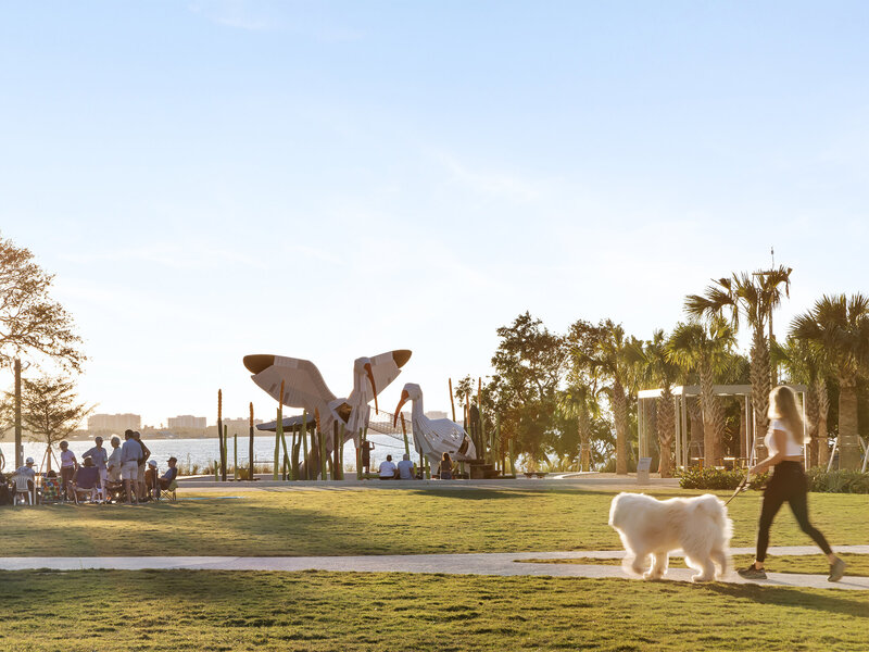 Sweet Sparkman Architecture The Nest at The Bay Landscape 2