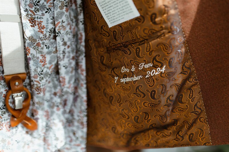 personalised suit