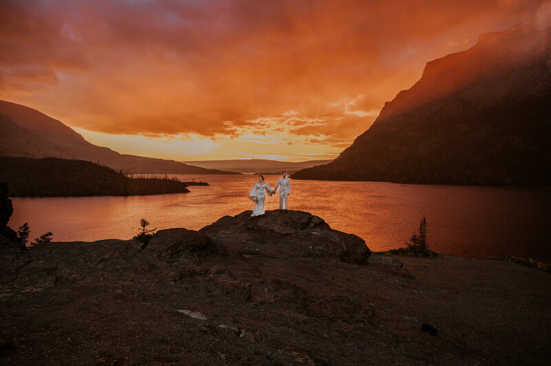 Montana Sunset Elopement-7