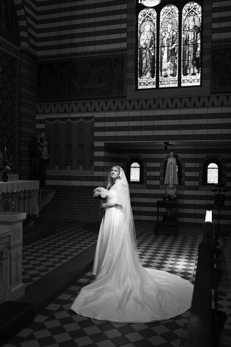 Bride waiting to celebrate her wedding | Something Borrowed