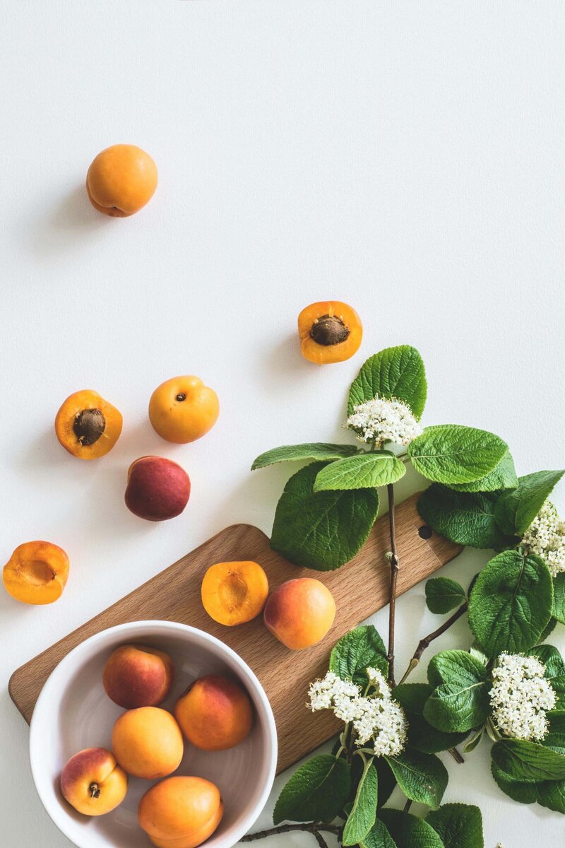 Peaches & Flowers