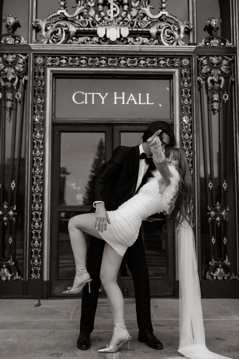 City Hall Wedding in Seattle, WA