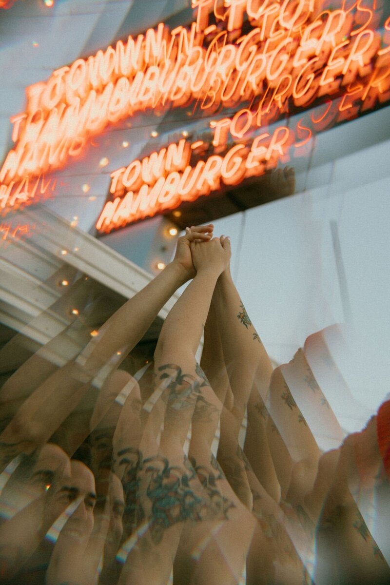 Chelsea Stanford, a Midwest wedding and elopement photographer known for fun, nostalgic photography and a punk-rock approach to love stories.
