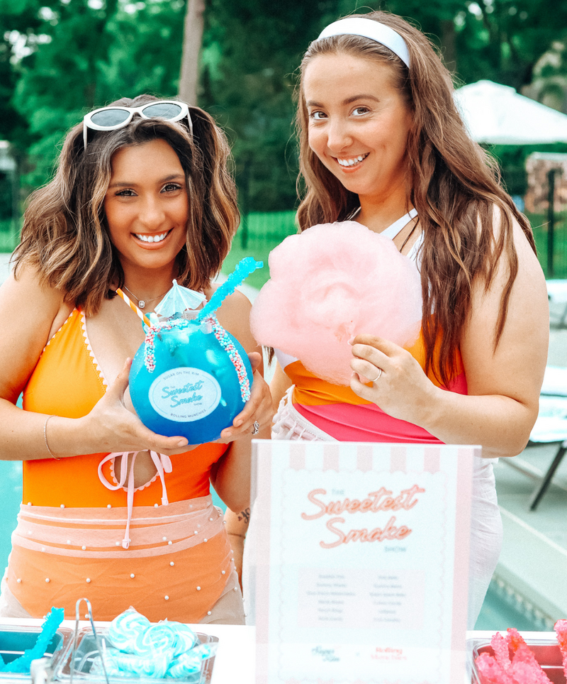 Snack cart in NJ features DIY candy cocktail collab with mobile bar
