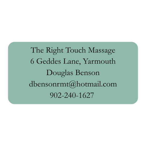 The Right Touch Massage Logo