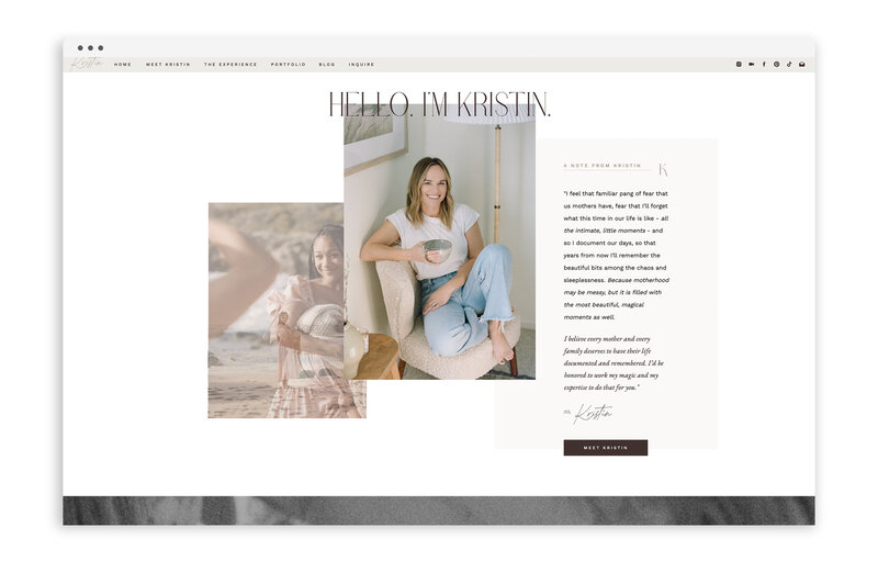 Custom Brand and Showit Website Design for Weddings by Susan Dunne - Best Branding and Website Designers for Creatives With Grace and Gold - 8