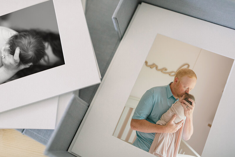 Matted-print-box