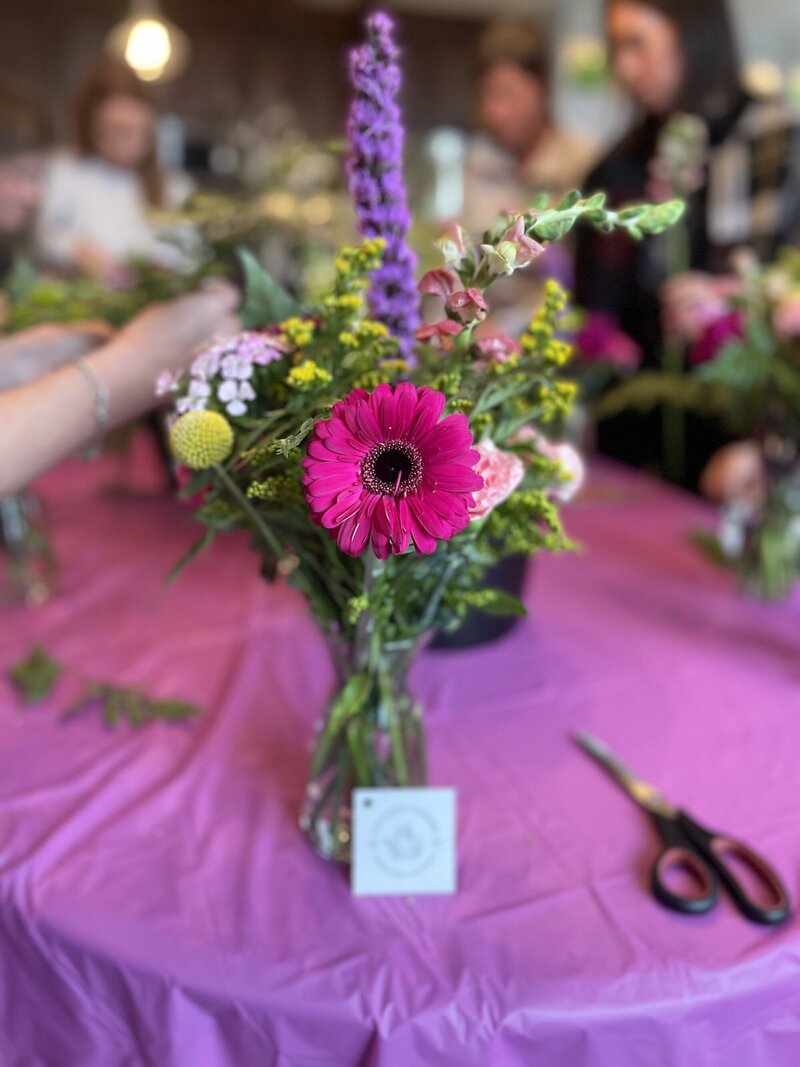 flowers for staging hickory nc