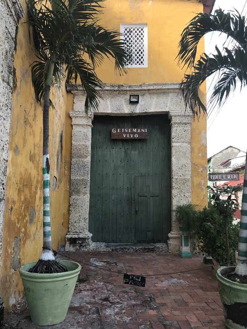 Colorful street fruit stand in Cartagena, Colombia – local flavor and global living