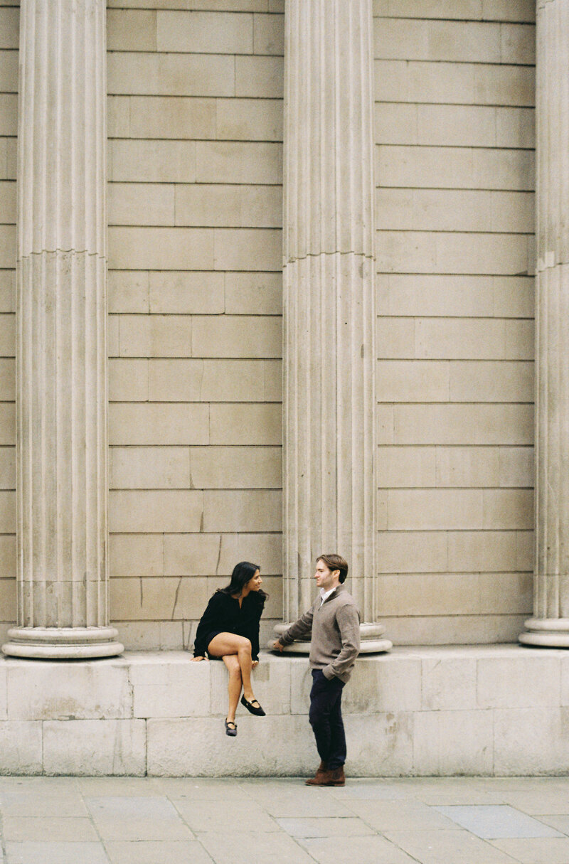 London couple portrait session