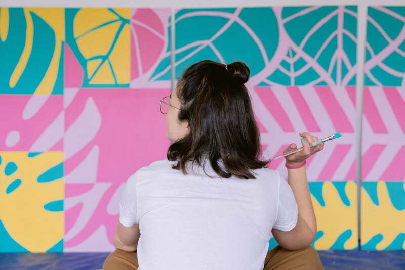 mural for outdoor non-profit company