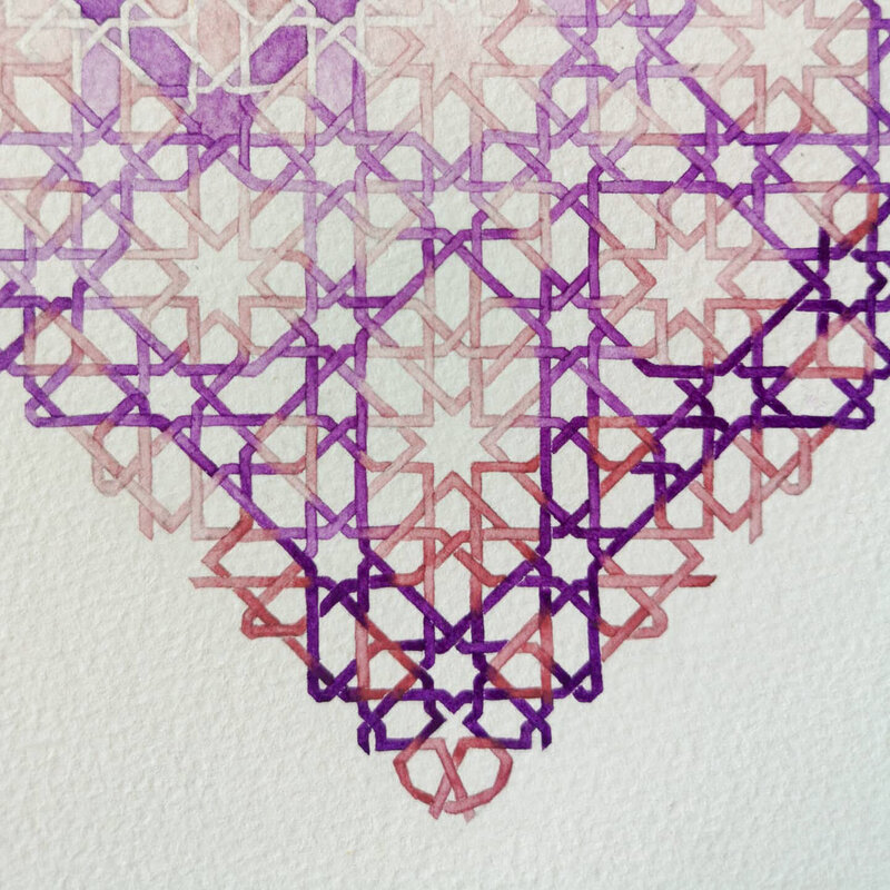 weaving pattern design drawing