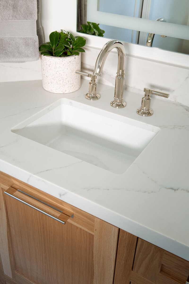 primary bathroom sink