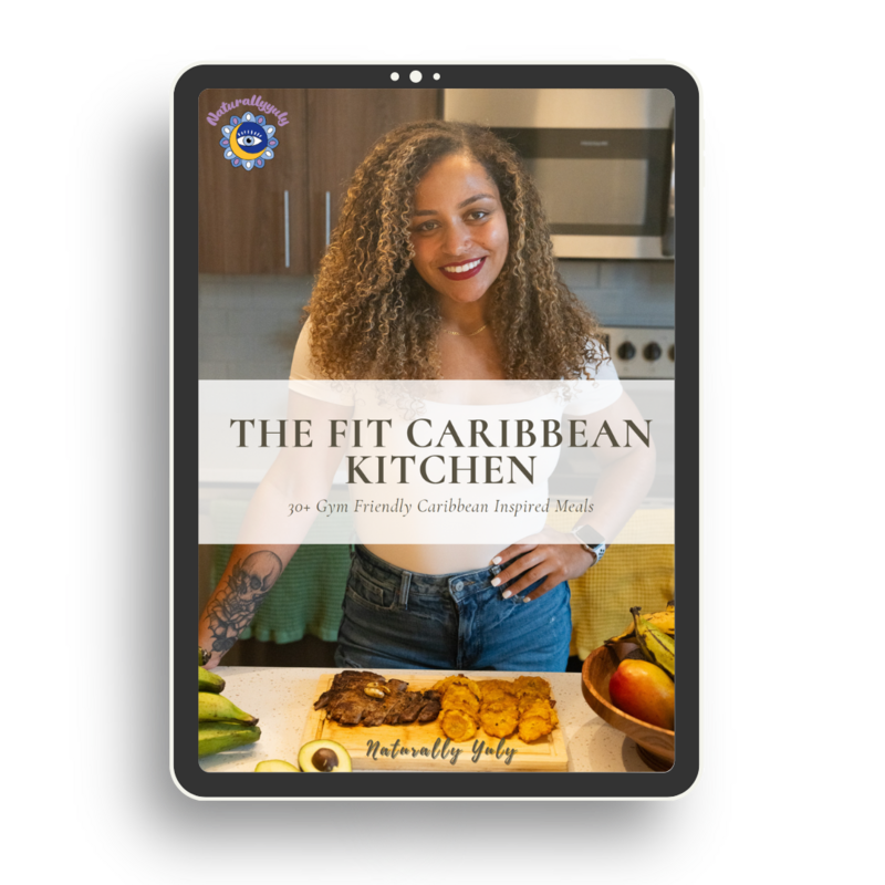 Recipe book for healthy caribbean meals