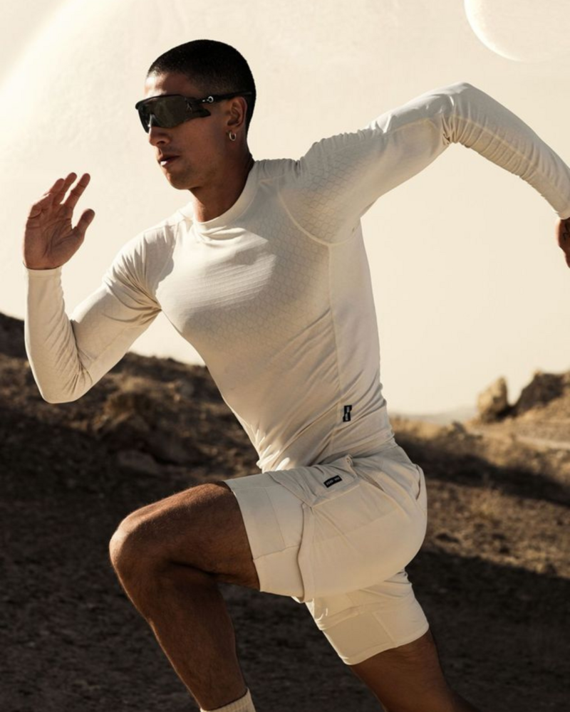 Athlete running outdoors with improved mobility and reduced pain after acupuncture treatment