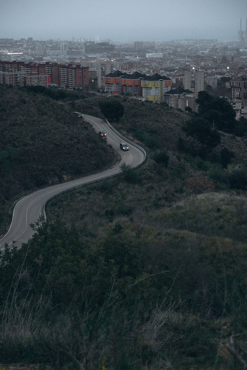 Destination love story captured above Barcelona, perfect for adventurous couples and elopements