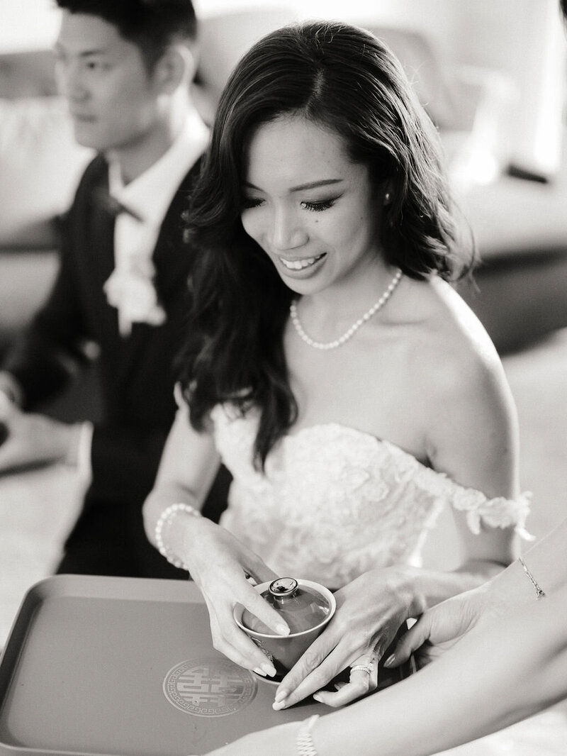 Tea ceremony paris wedding