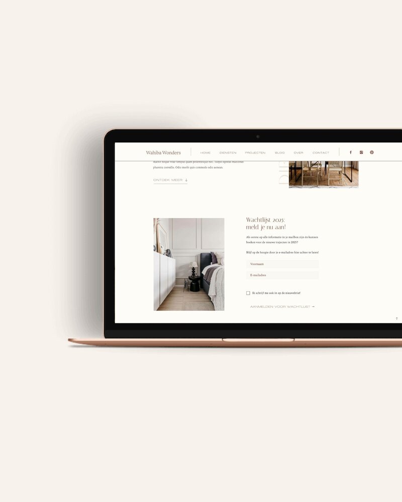 Opt-in forms Wahiba Wonders 5