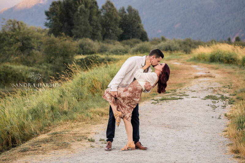 Couple in love photoshoot in Coquitlam
