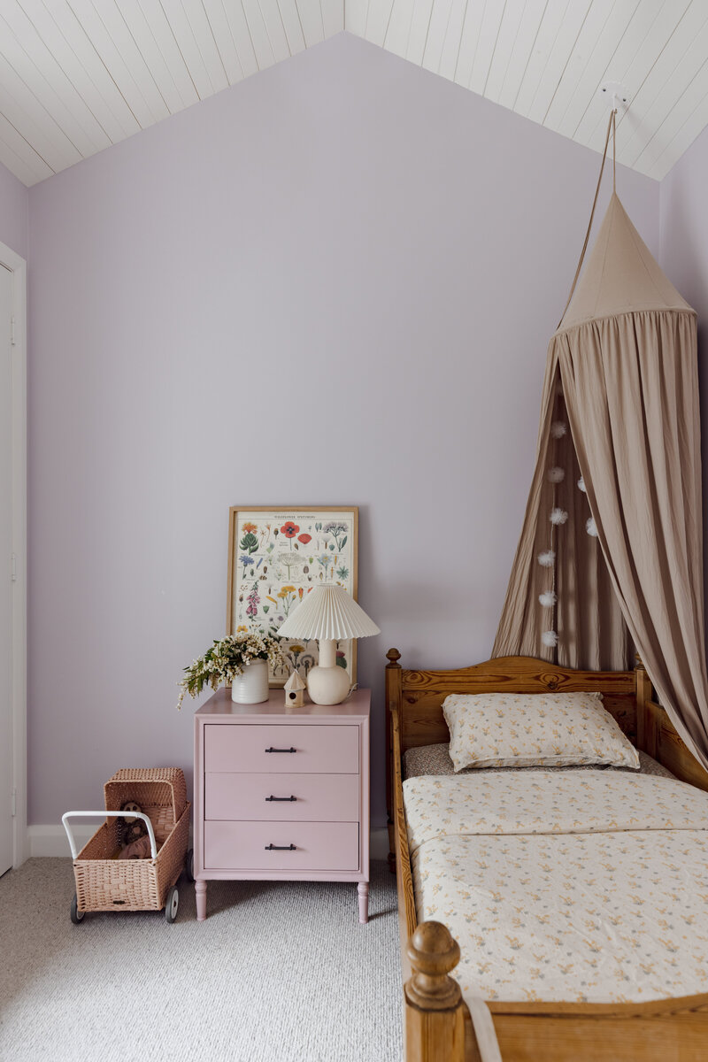 jesse-mccabe-granny-flat-renovation-purple-kids-room-bed-cannopy-kahibah-nsw