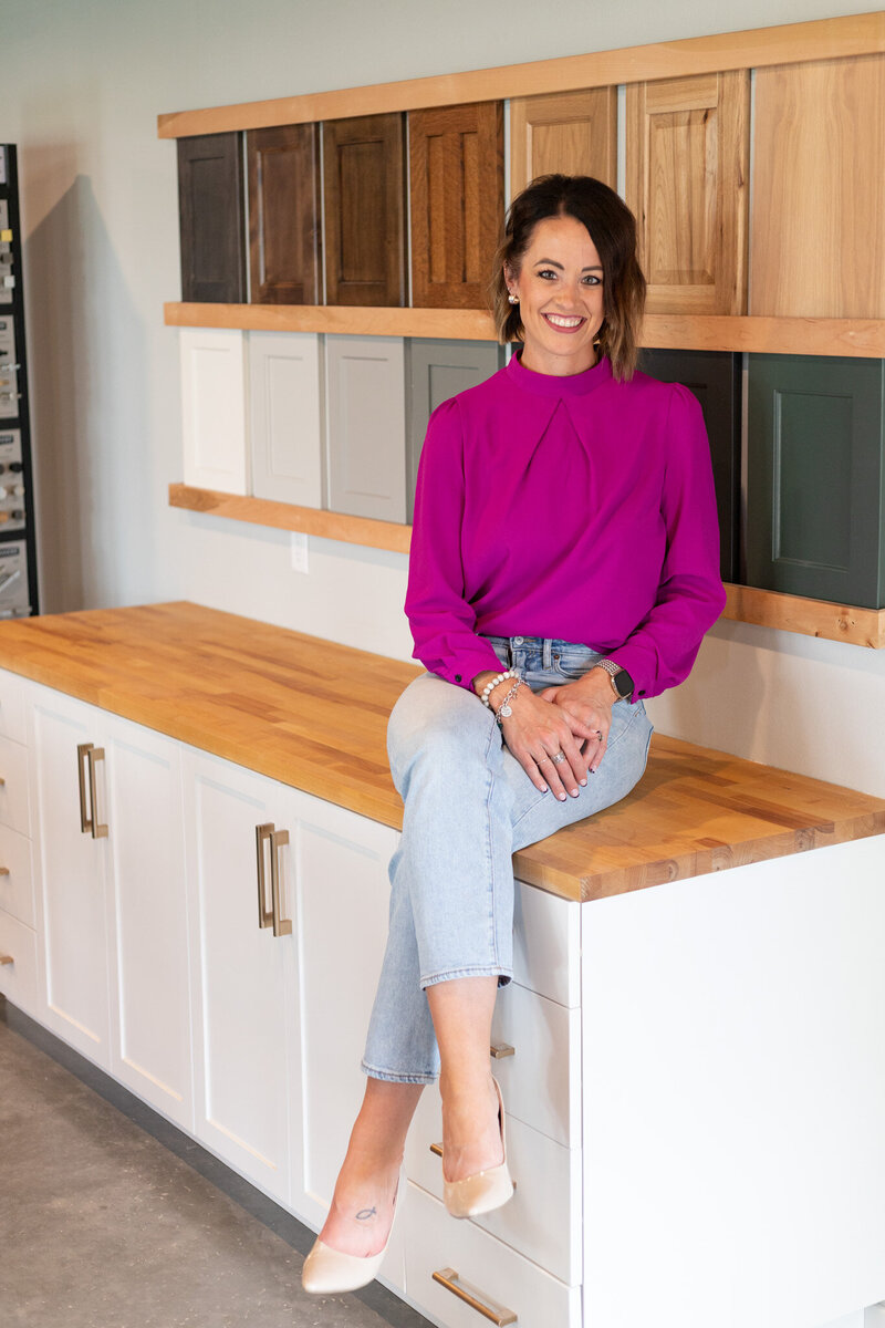 Katie Hansen owner and lead interior designer for Revive Interiors