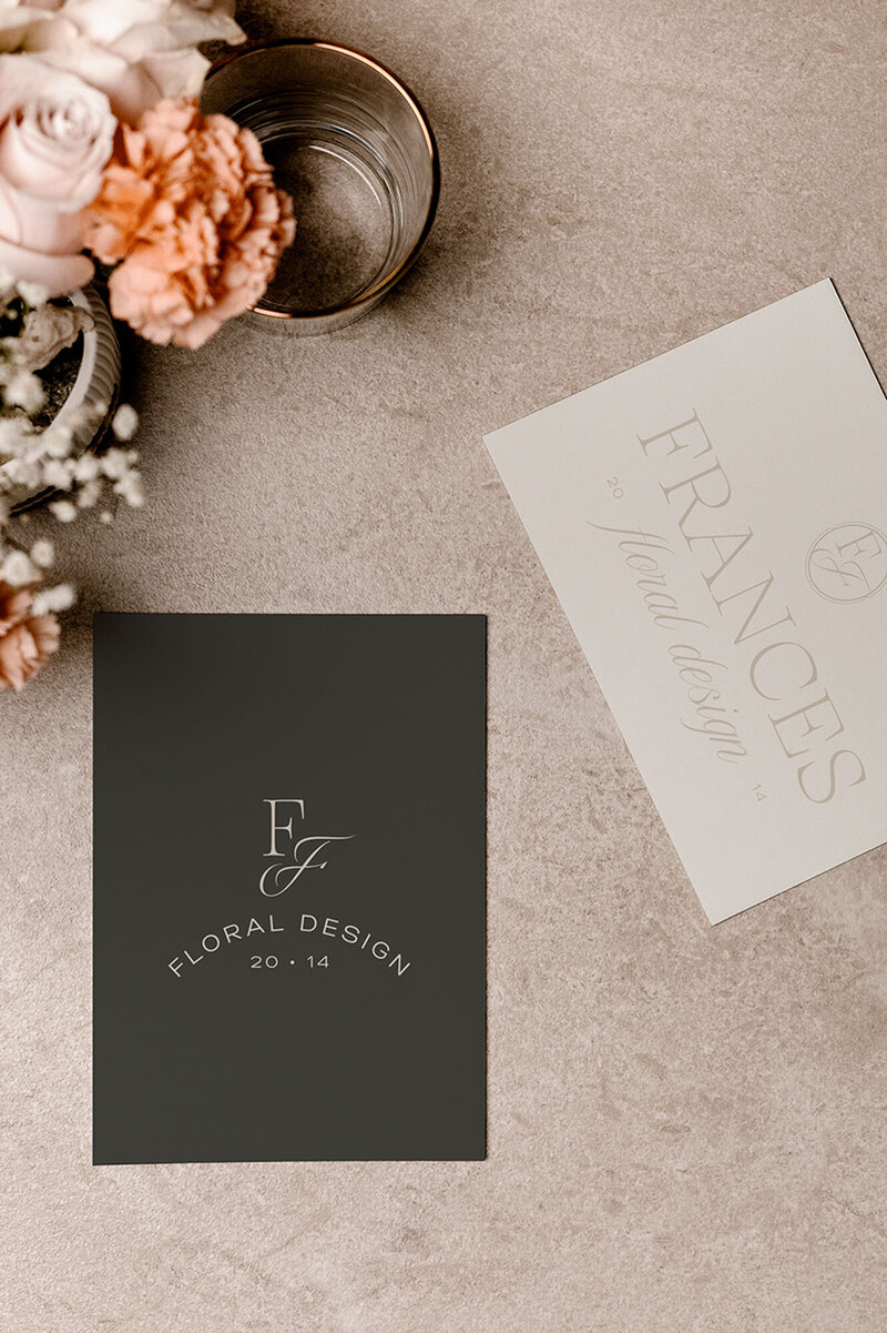 Example of logos by brand designer for photographers Palme Design Co