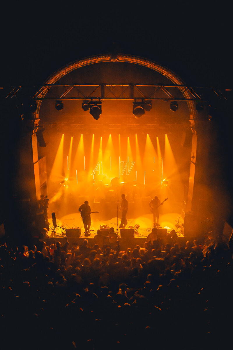 Motor cross biker places foot down cornering bike