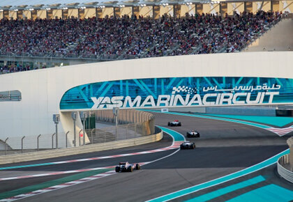 The Yas marina Bridge