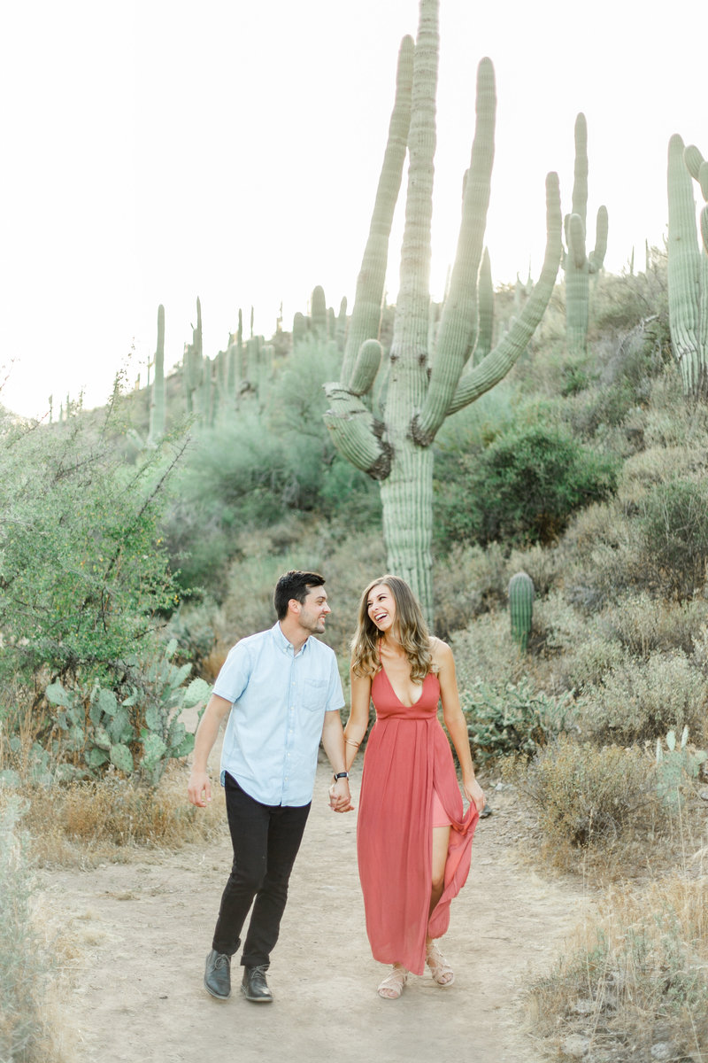 Karlie Colleen Photography - Arizona Desert Engagement - Brynne & Josh -128