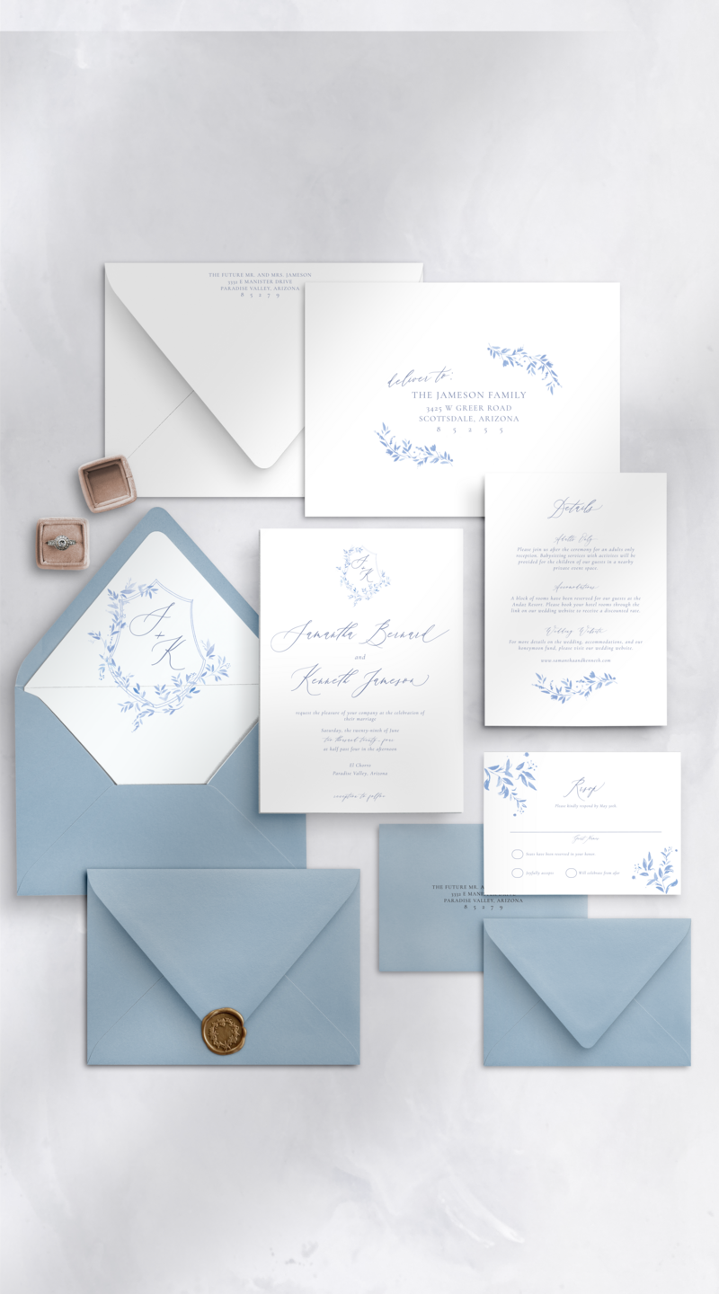 dusty_blue_envelopes_romantic_wedding_invitations_crest_envelope_liner
