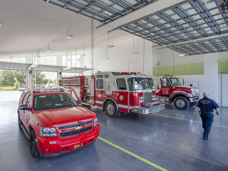 Sweet Sparkman Architecture Sarasota County Fire Station 16 Landscape 4