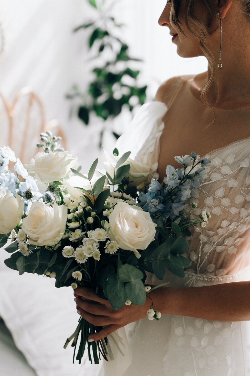 Bride Getting Ready