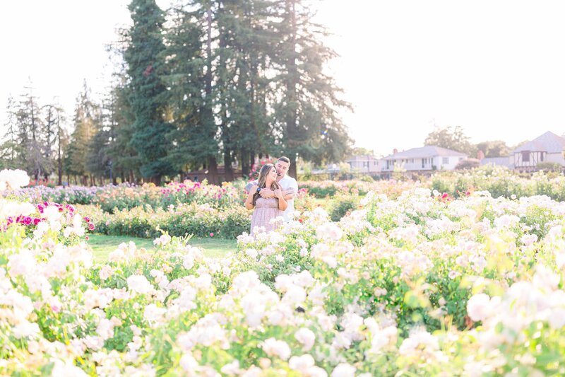 San+Jose+rose+garden+engagement+photos