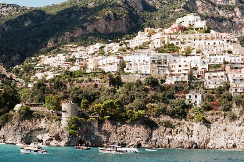 positano on 35mm film