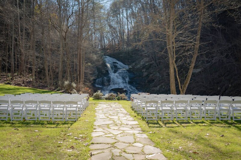 Waterfall wedding venue Atlanta GA