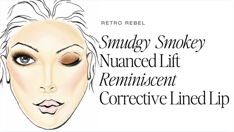 Retro Rebel Makeup Look
