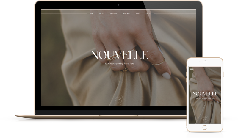 Tablet | Showit Website Templates | Showit Websites by Heather Jones Creative
