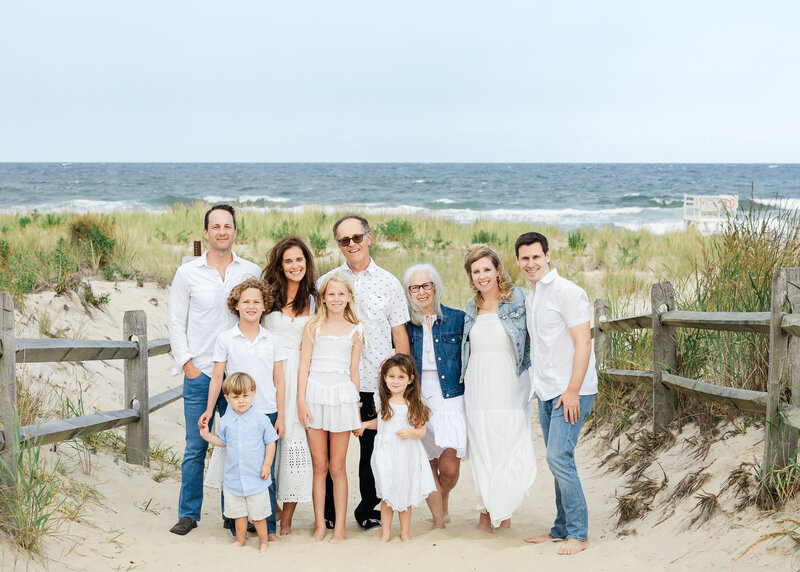 Multigenerational family portrait