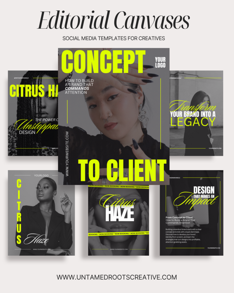 Wildfire Empire Showit website template – a fierce, high-end design built for entrepreneurs ready to make a powerful impact.