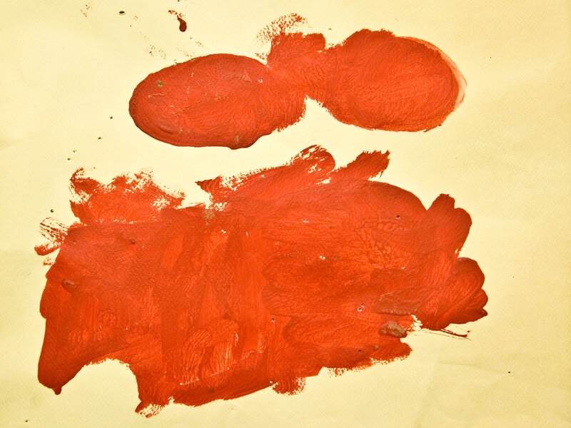 Brent Ray Fraser Abstract Painting 09 1982