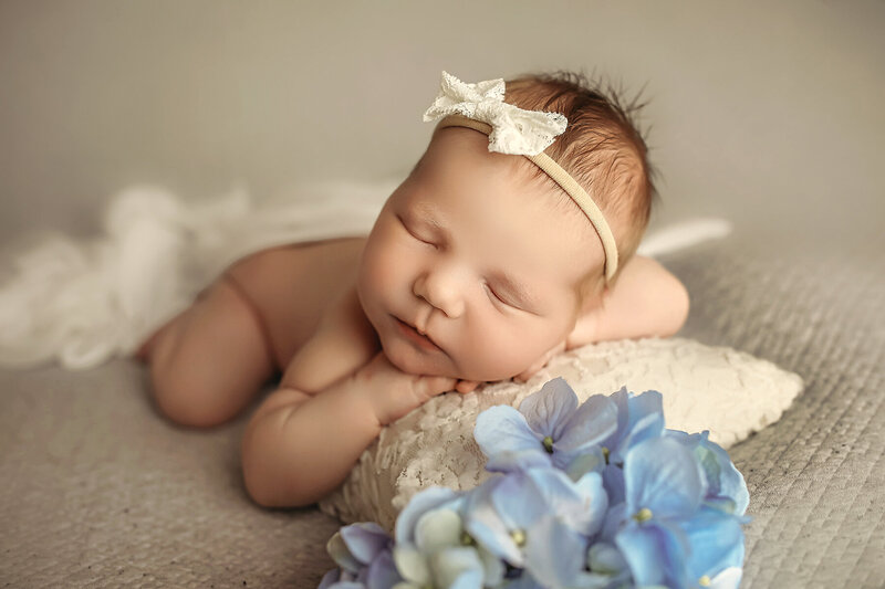 baby girl newborn session ashley mcclintock photography 2