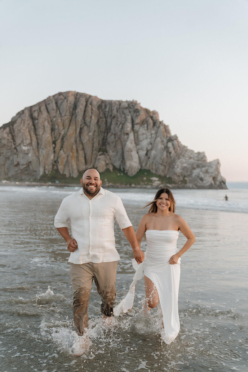 Morro Bay Engagement Session by San Luis Obispo Wedding Photographer Samantha Anne
