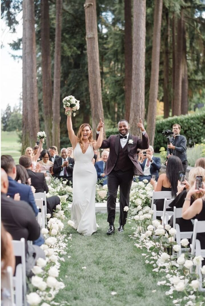 piney river ranch ceremony setup