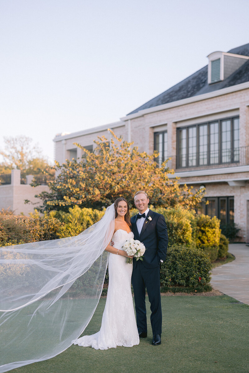 Classic & Timeless Wedding At Boxwood Manor, Tomball, Texas | Christine & John