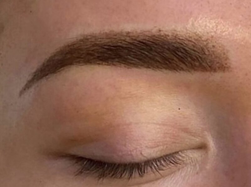 ombre powder brows