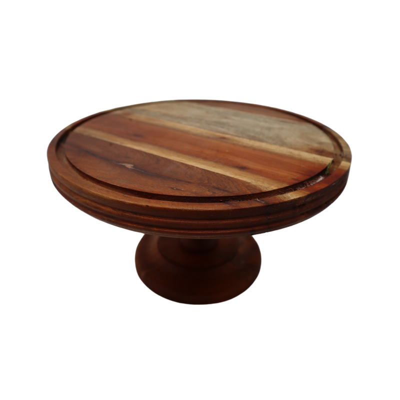 MELODY Wood Dessert Stand