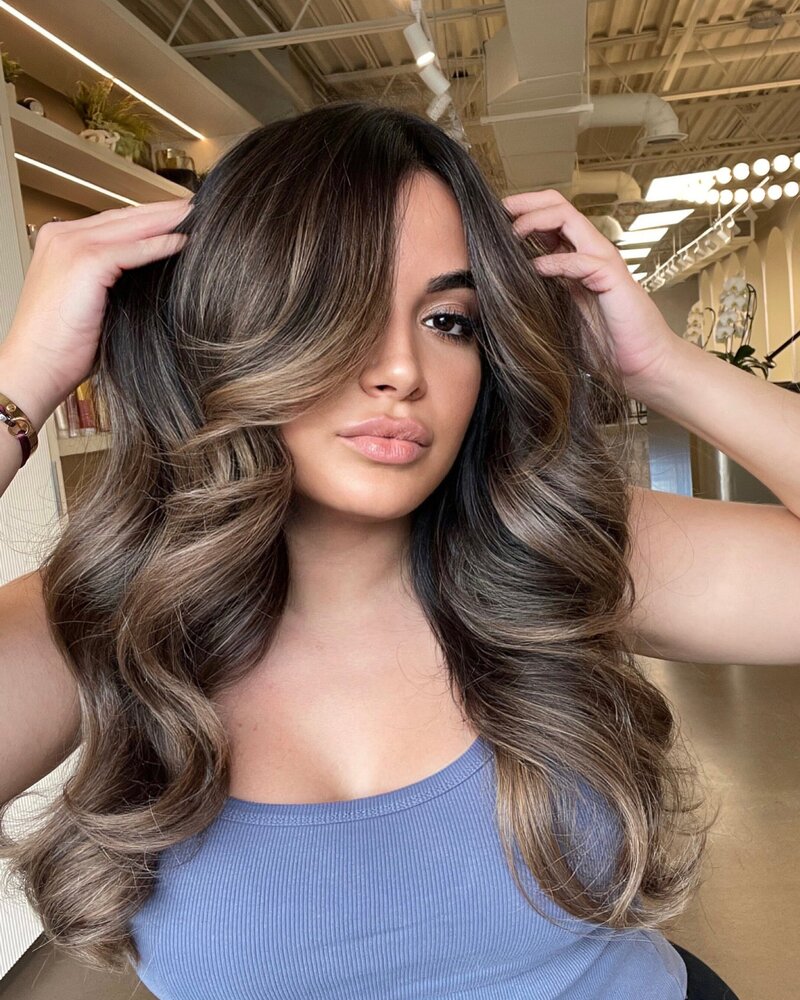 beautiful brunette blends
